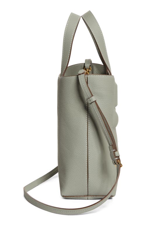 MARNI MARNI SMALL TRUNKAROO LEATHER SHOPPER