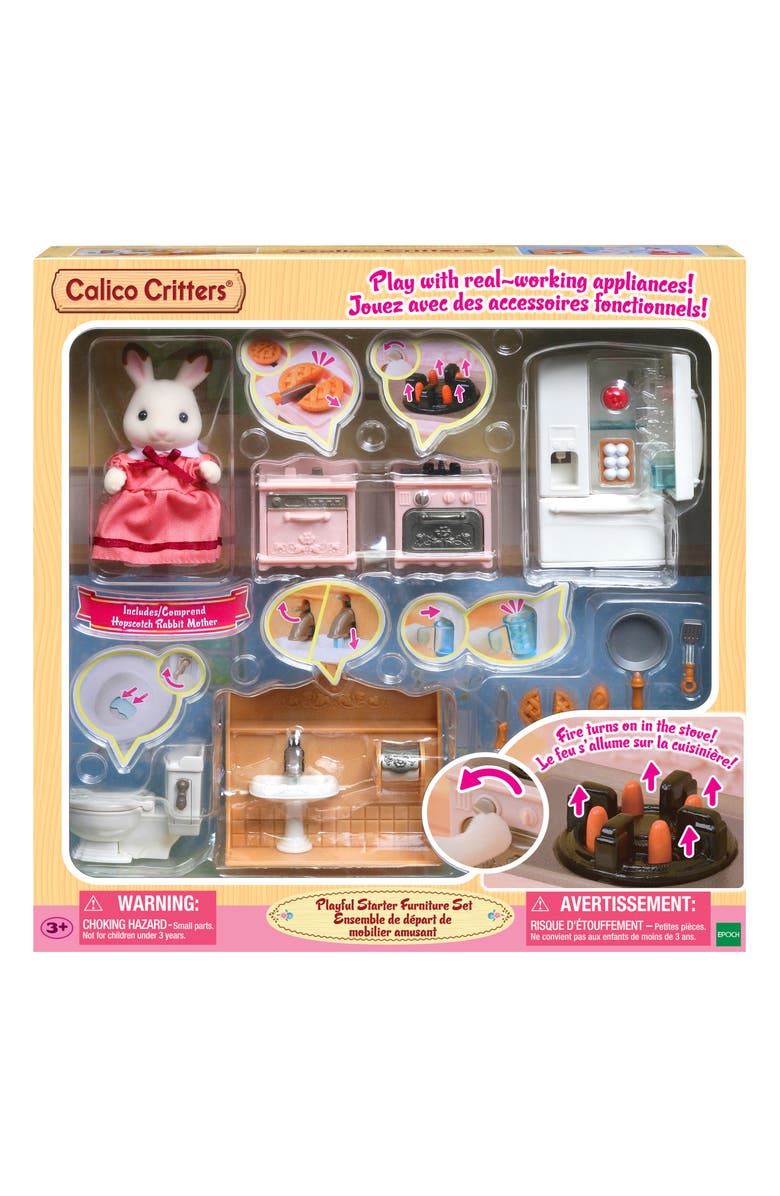 Calico Critters Playful Starter Furniture Set, Alternate, color, Multi