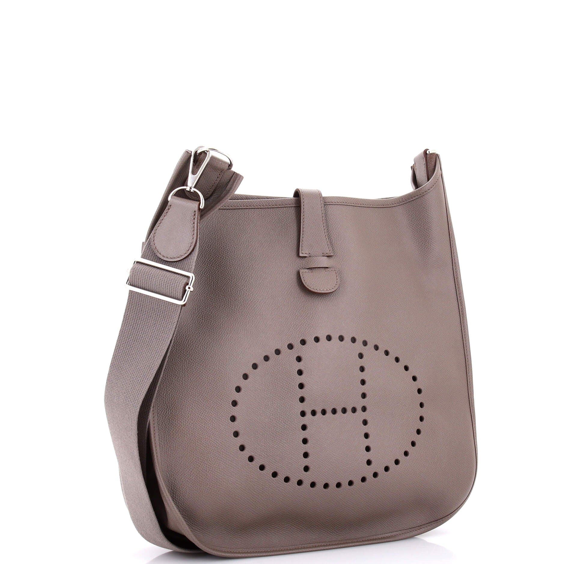 Pre-Owned Hermes Evelyne Bag Gen III Epsom GM, Alternate, color, 