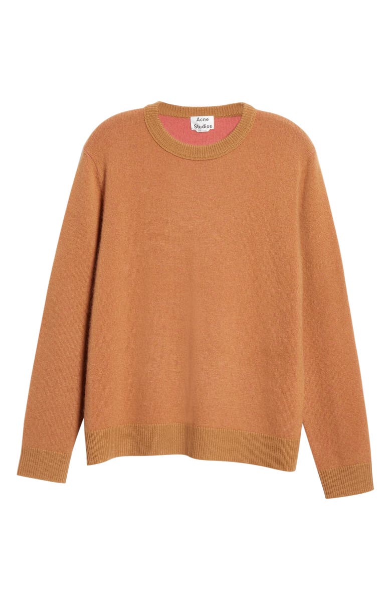 Acne Studios Kassio Crewneck Cashmere Sweater, Alternate, color,