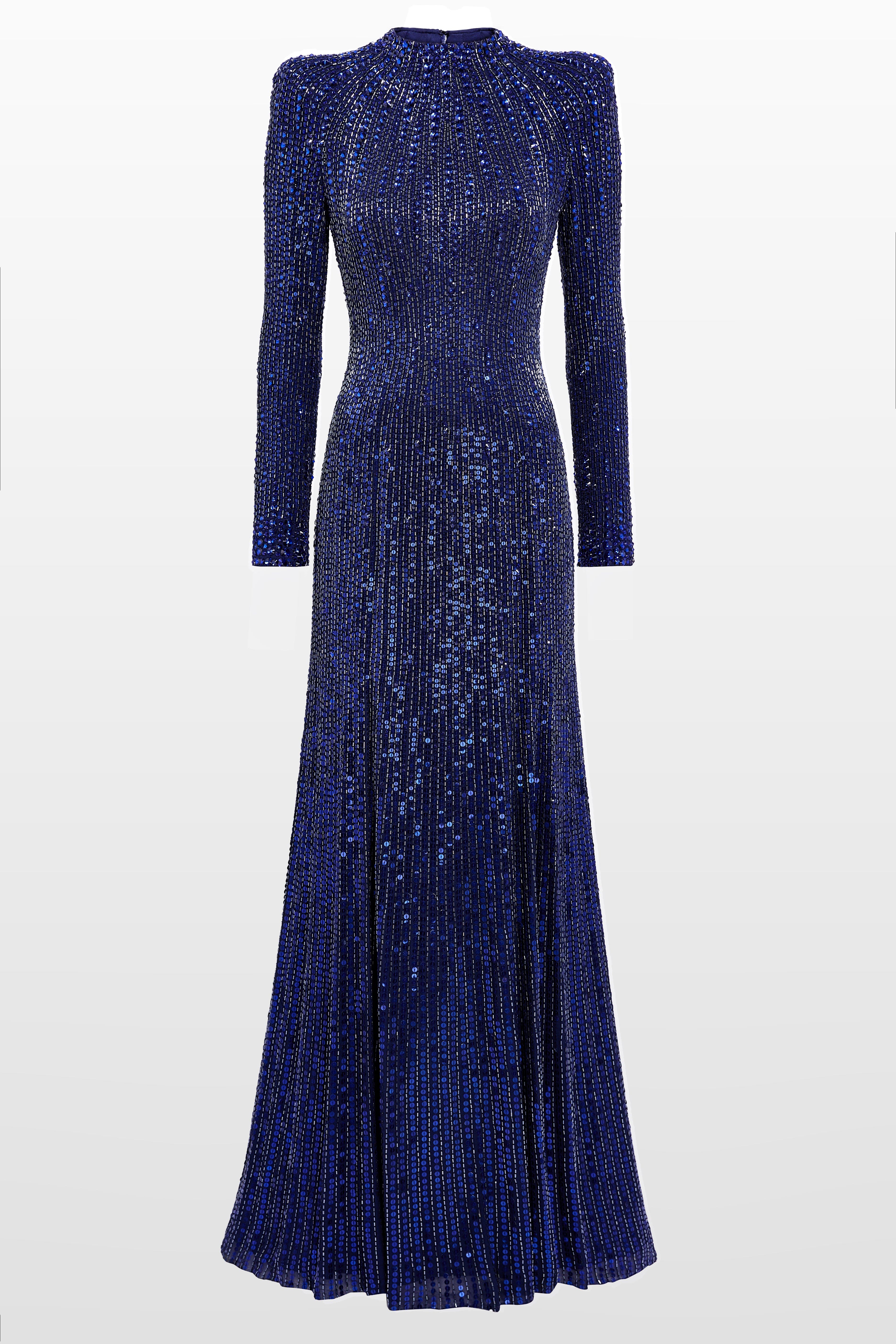 Aurora Sequined Gown - image 2