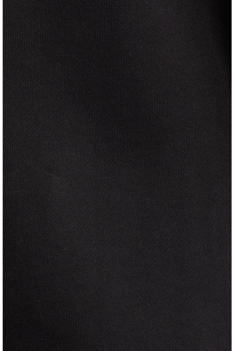 Inverted Notch Collar Cotton Blend Knit Blazer, Alternate, color, BLACK