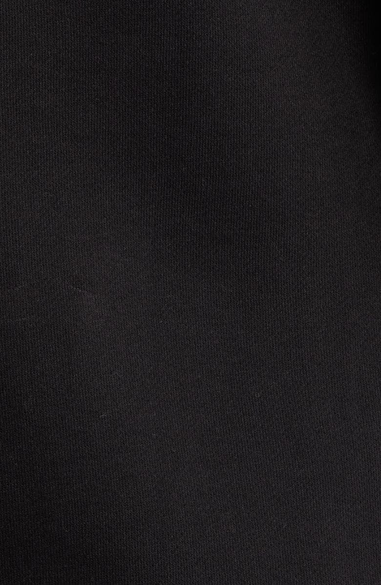 GIBSONLOOK Inverted Notch Collar Cotton Blend Knit Blazer, Alternate, color, Black