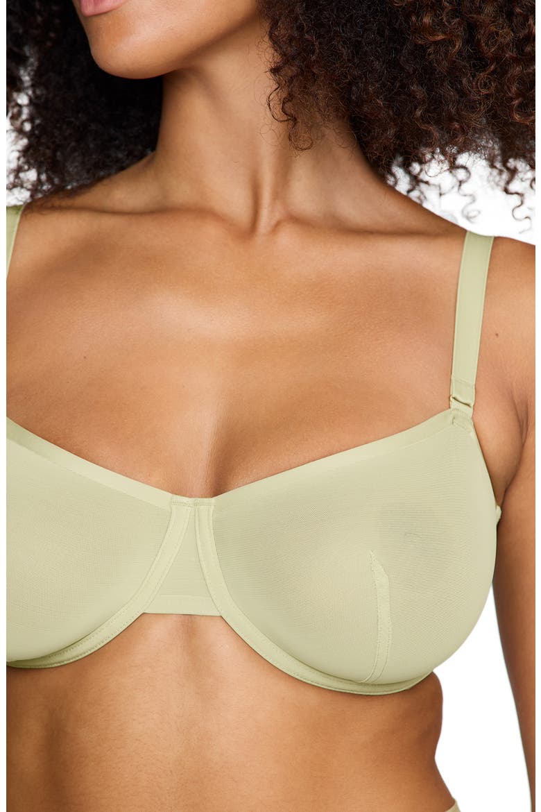 The Balconette Mesh Underwire Bra, Alternate, color, MEADOW