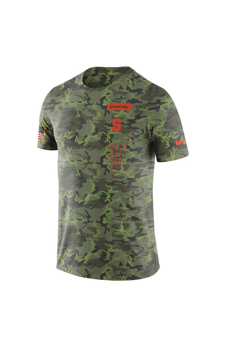 Nike Men's Nike Camo Syracuse Orange Military T-Shirt, Alternate, color, 