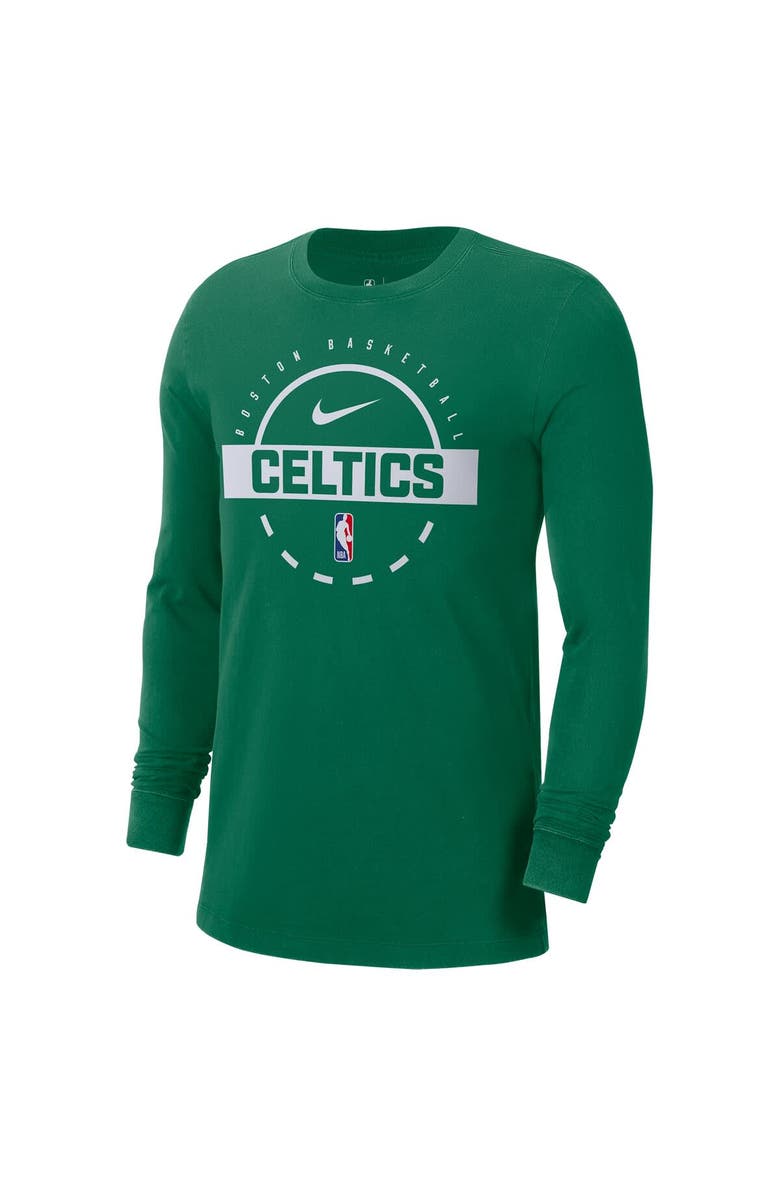 Nike Men's Nike Kelly Green Boston Celtics Authentic Long Sleeve Practice T-Shirt, Alternate, color, Kelly Green