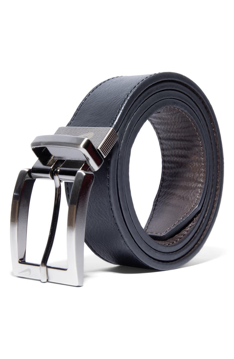Nike Core Reversible Leather Belt, Alternate, color, Black/ Brown