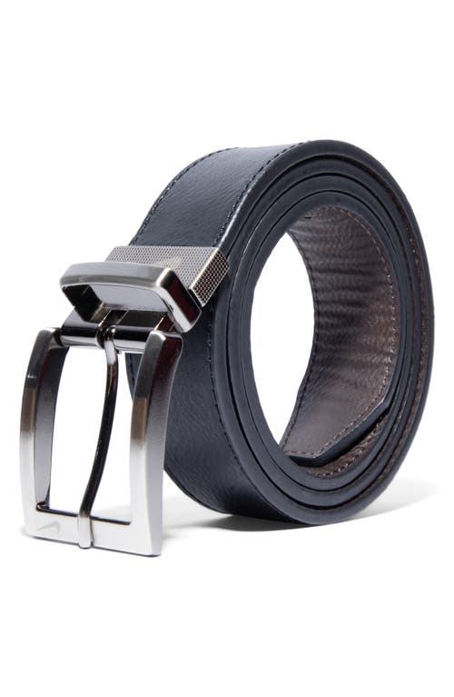 Nike Men's Tour Core Golf Reversible Belt In Black/brown