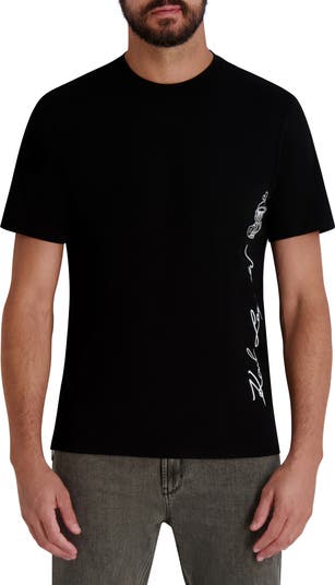 Armor Karl Logo Cotton Graphic T-Shirt