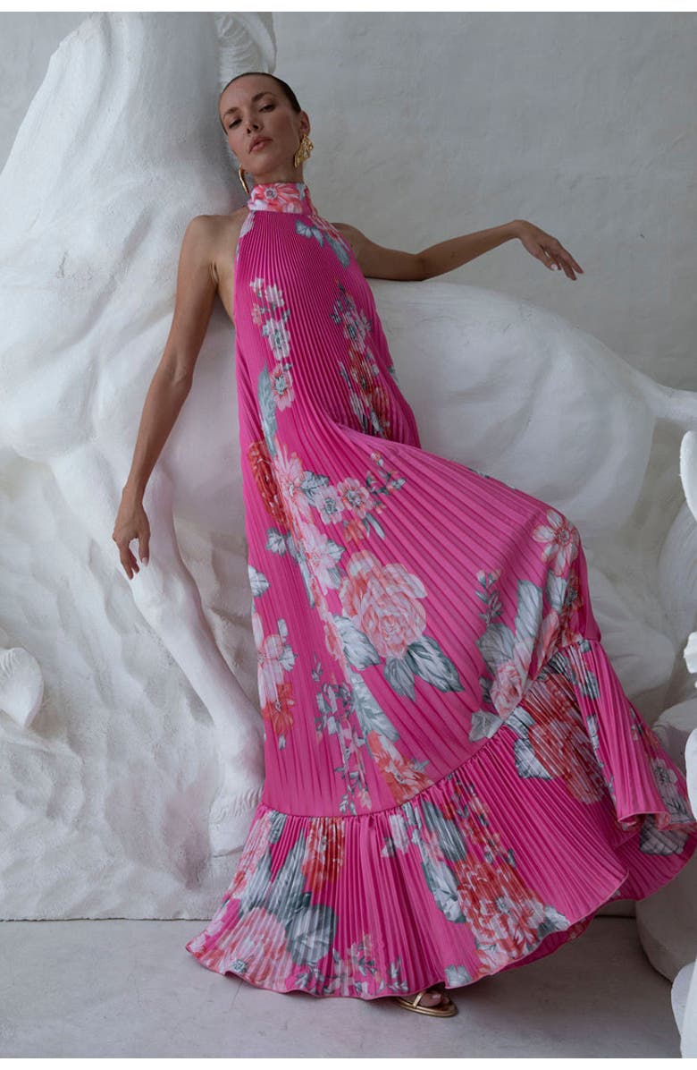 L'IDÉE WOMAN Ares Gown, Main, color, Botanical