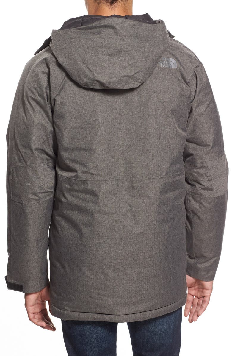 The North Face 'Mount Elbert' Hooded Waterproof Parka, Alternate, color, 