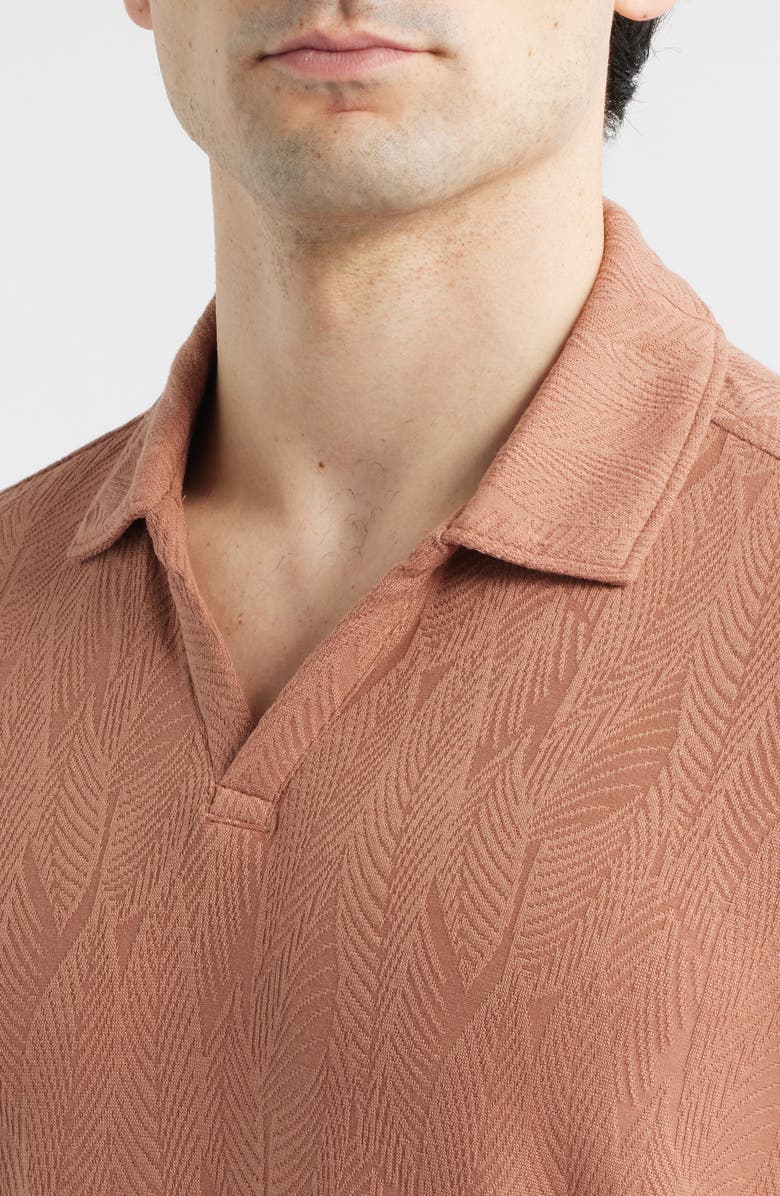 Johnston & Murphy Sedona Performance Polo, Alternate, color, Clay Frond