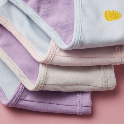 Yellowberry Ladybug Cotton Bra In Lavender