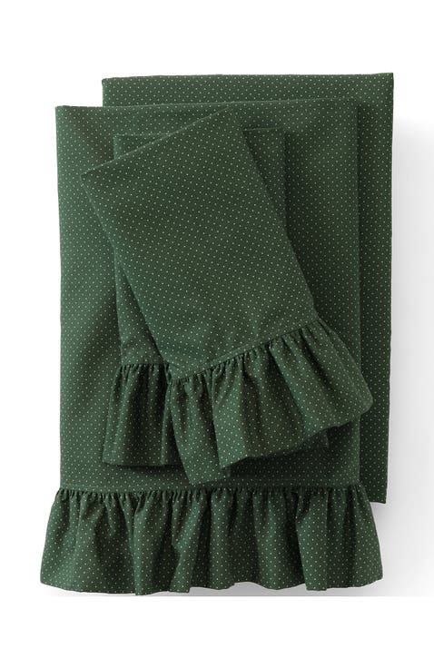 Ruffle Bed Sheet Set