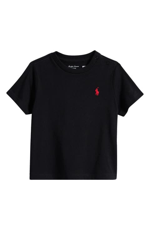 Embroidered Logo Short Sleeve T-Shirt (Baby)
