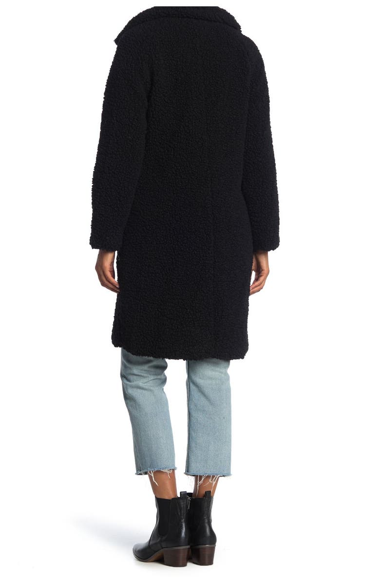 Lucky Brand Faux Shearling Teddy Coat, Alternate, color, 