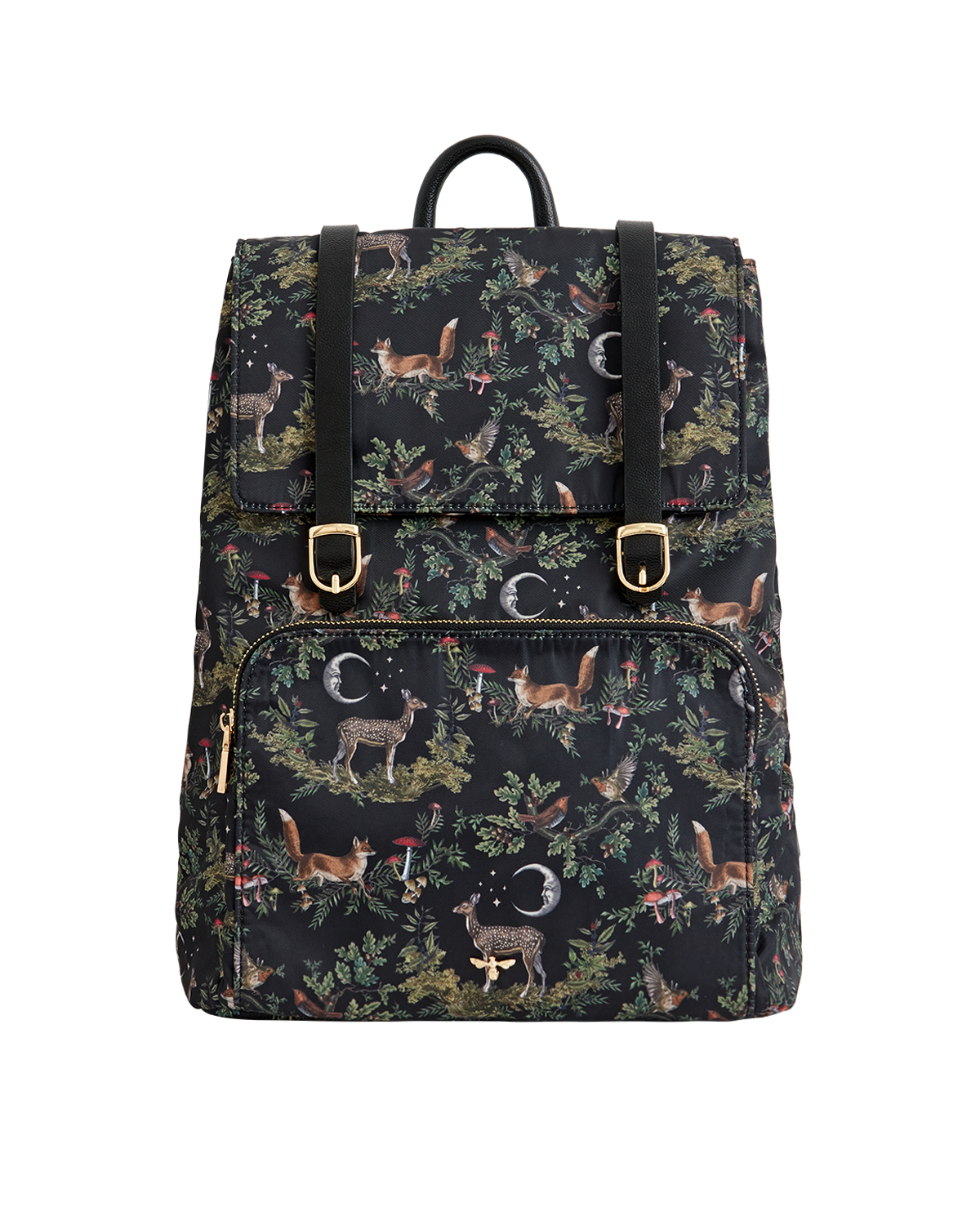 Fable England A Night's Tale Woodland Backpack Midnight, Main, color, Black