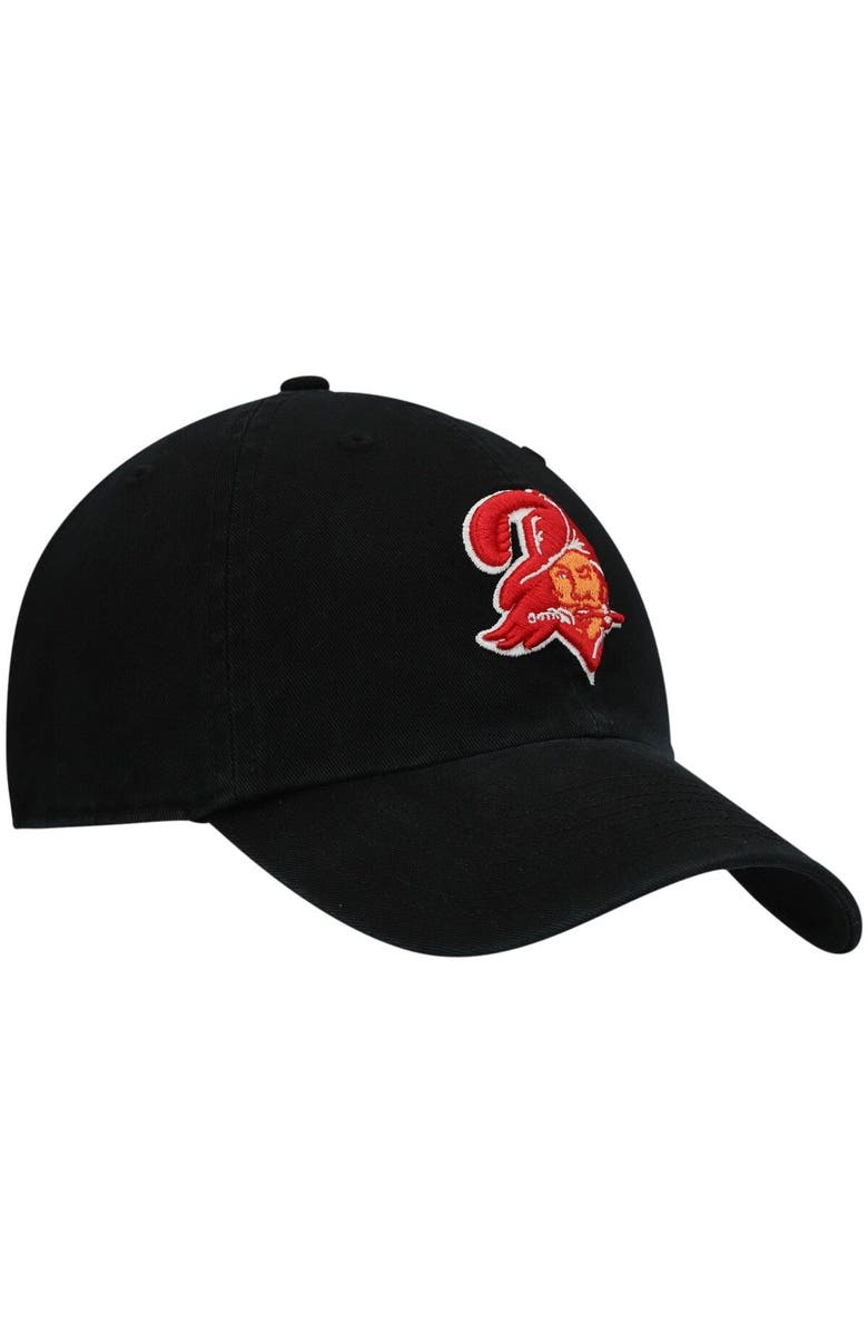 '47 Men's '47 Black Tampa Bay Buccaneers Clean Up Legacy Adjustable Hat, Alternate, color, 