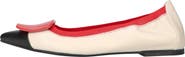 Pretty Ballerinas Pointed Toe Brooch Ballet Flat