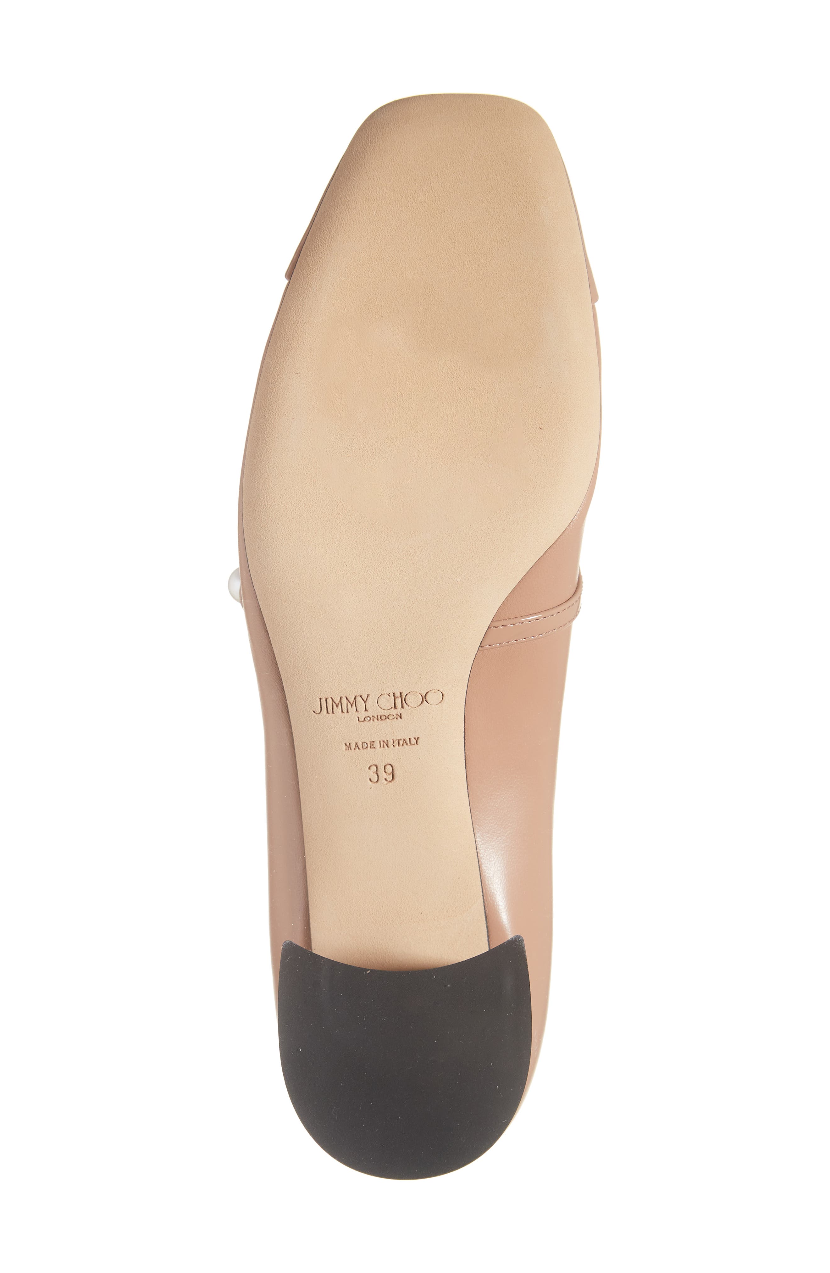 Jimmy Choo Elisa Cap Toe Mary Jane Pump, Alternate, color, Ballet Pink/ Ballet Pink