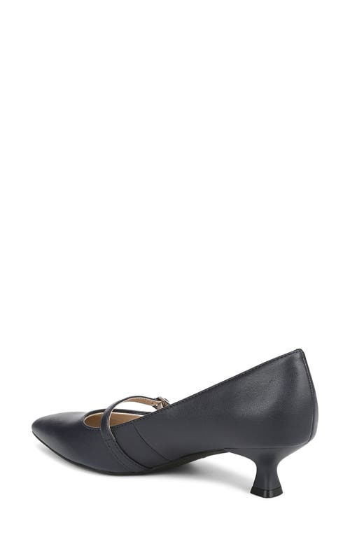 Lifestride Madelyn Mary Jane Pointed Toe Kitten Heel Pump