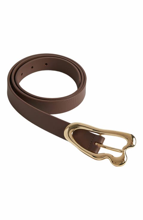 Signature Thin Buckle Belt