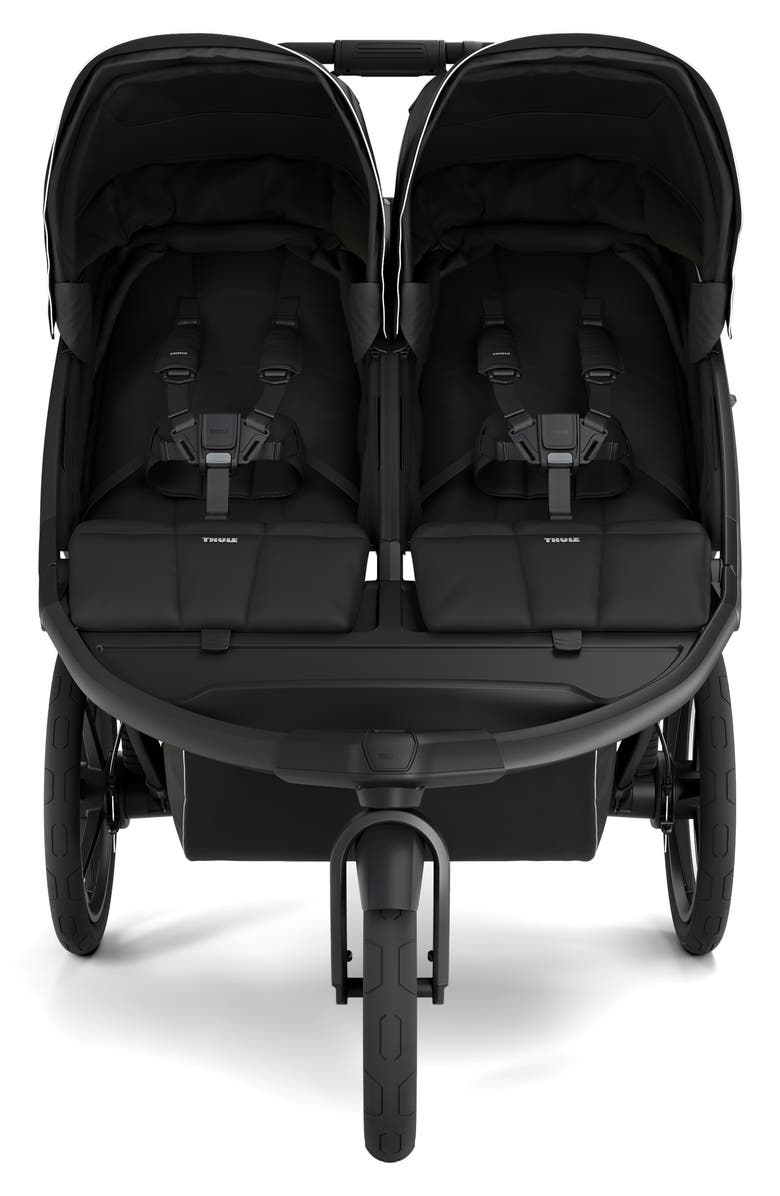 Thule Urban Glide 3 Double All-Terrain Stroller, Alternate, color, Black