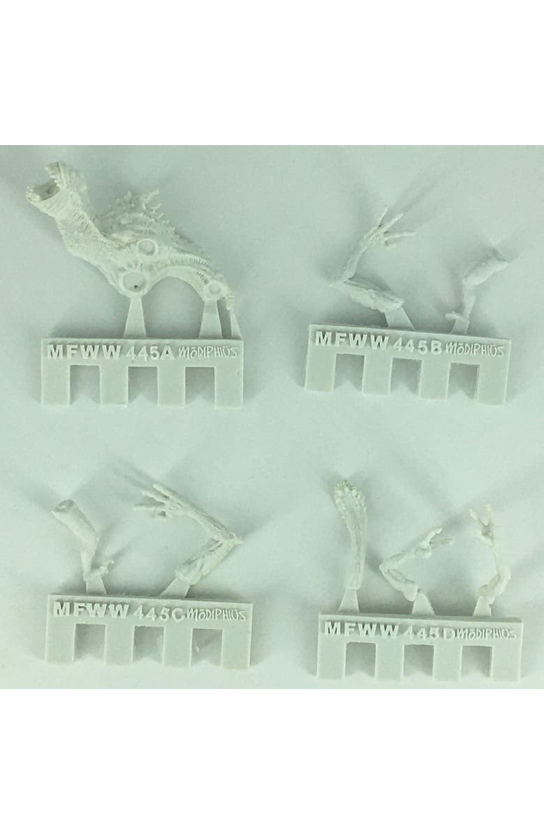 Modiphius Entertainment Fallout Miniatures Snallygasters, 2 Resin Figures, Unpainted, Rpg, Alternate, color, 