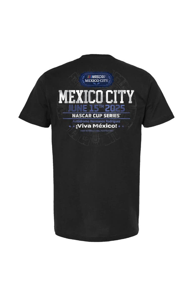 NASCAR Men's NASCAR Black Mexico City Race Event T-Shirt, Alternate, color, Black