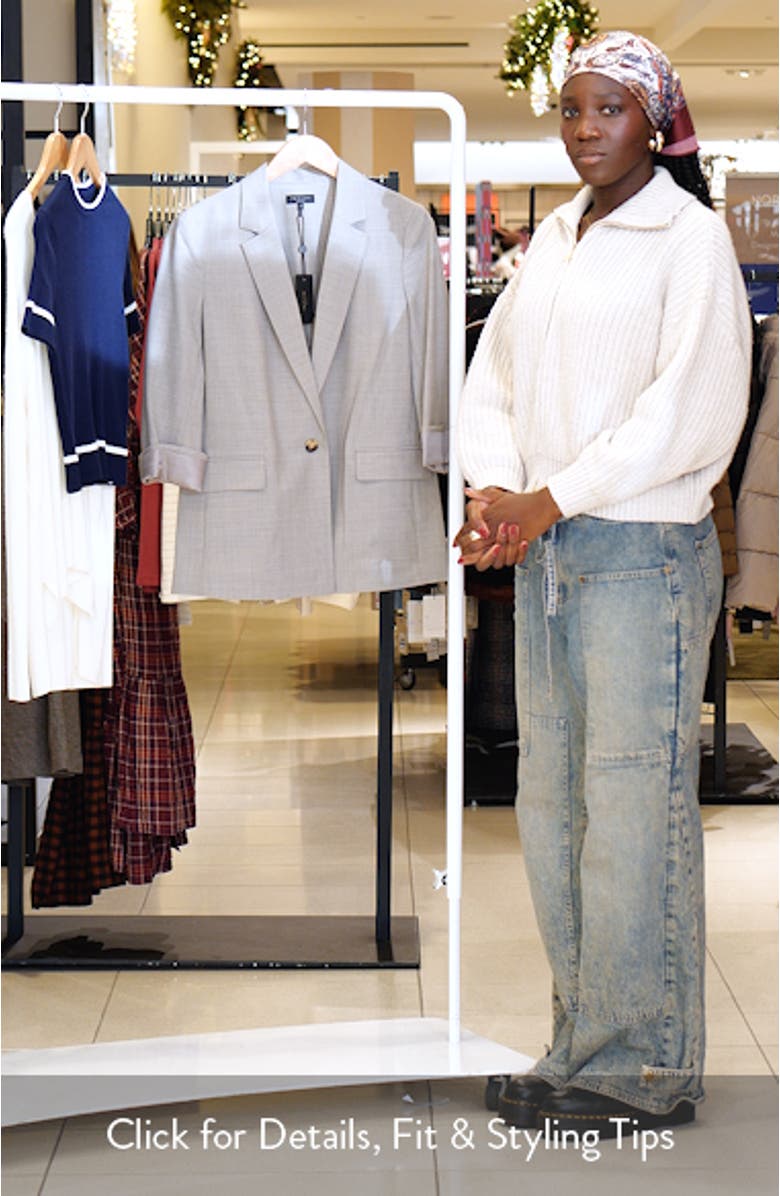 Jennie Wool Blend Blazer, sales video thumbnail