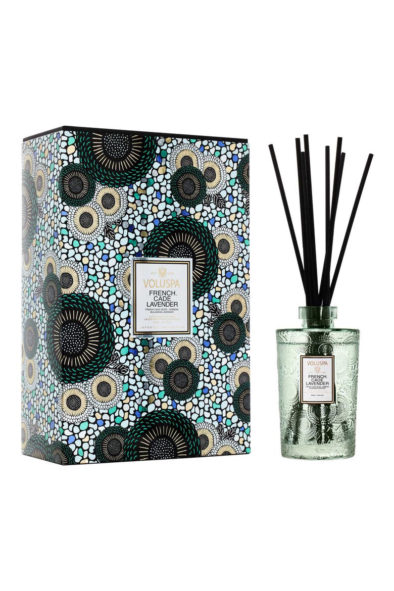 French Cade Lavender Luxe Reed Diffuser, Alternate, color, FRENCH CADE