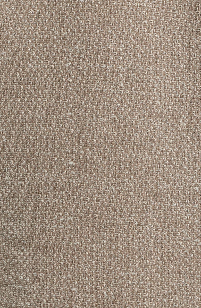 AllSaints Ross Slim Fit Tan Mélange Textured Wool & Linen Sport Coat, Alternate, color, Tan