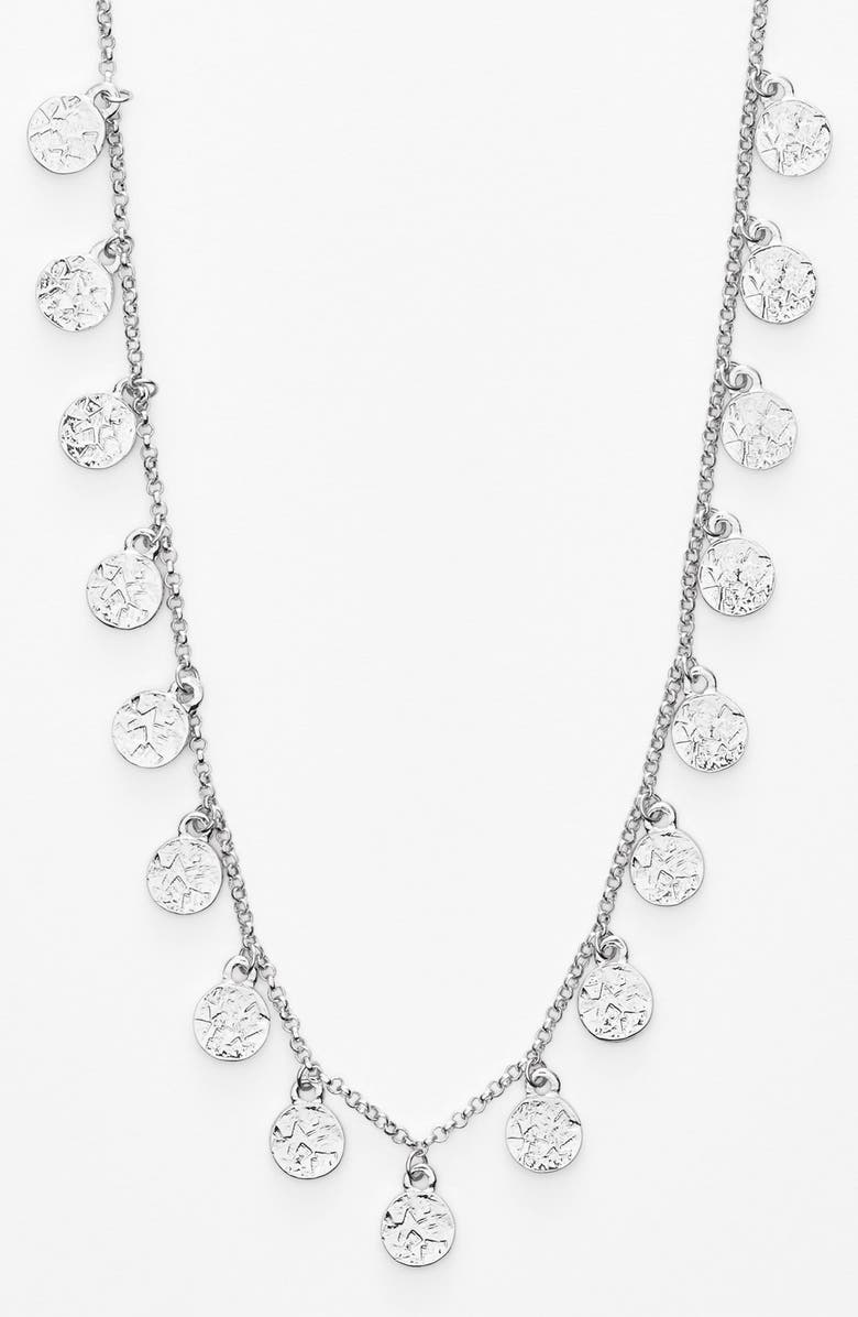 Nordstrom Disc Collar Necklace, Main, color, 
