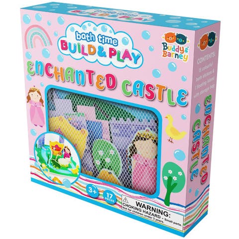 Bath Time Build & Play, Enchanted Castle, Water Toy, Kids 3+