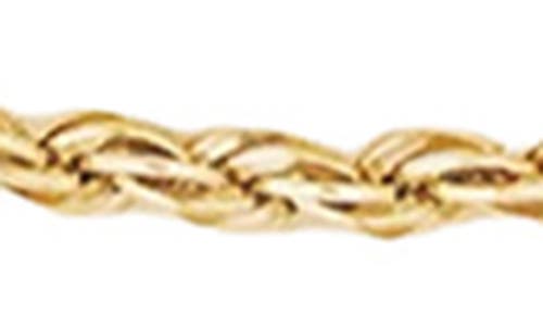 Made By Mary French Rope Chain Necklace In Gold