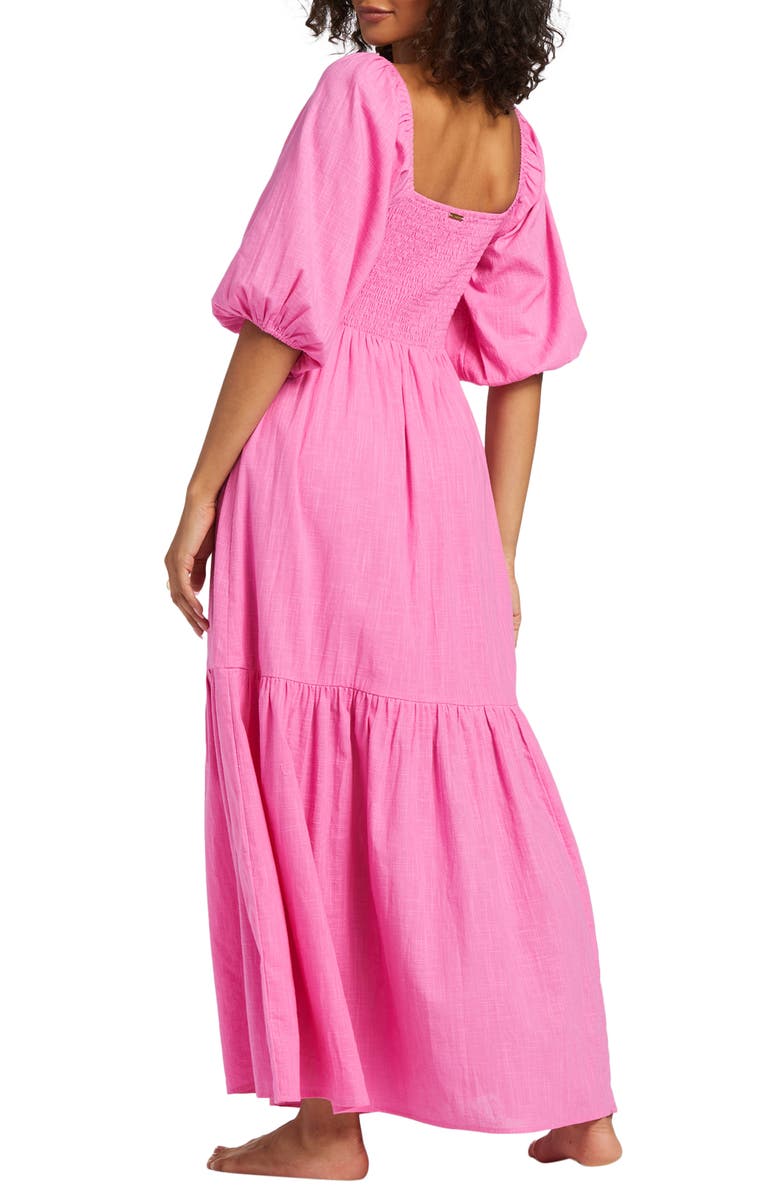 Billabong Paradise Cove Cotton Maxi Dress, Alternate, color, 