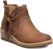 Børn Vaughn Distressed Suede Bootie