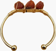 Humanist Beauty Gemstone Wire-Wrapped Bracelet