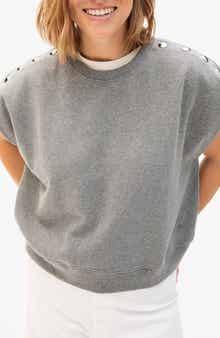 Clare V. Le Vest Studded T-Shirt