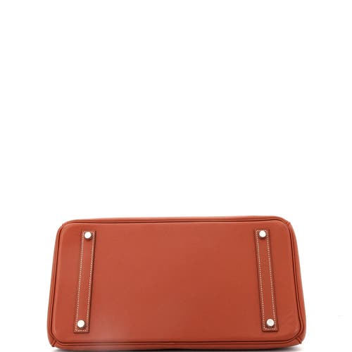 Pre-owned Hermes Hermes Candy Birkin Bag Epsom 35 In Orange