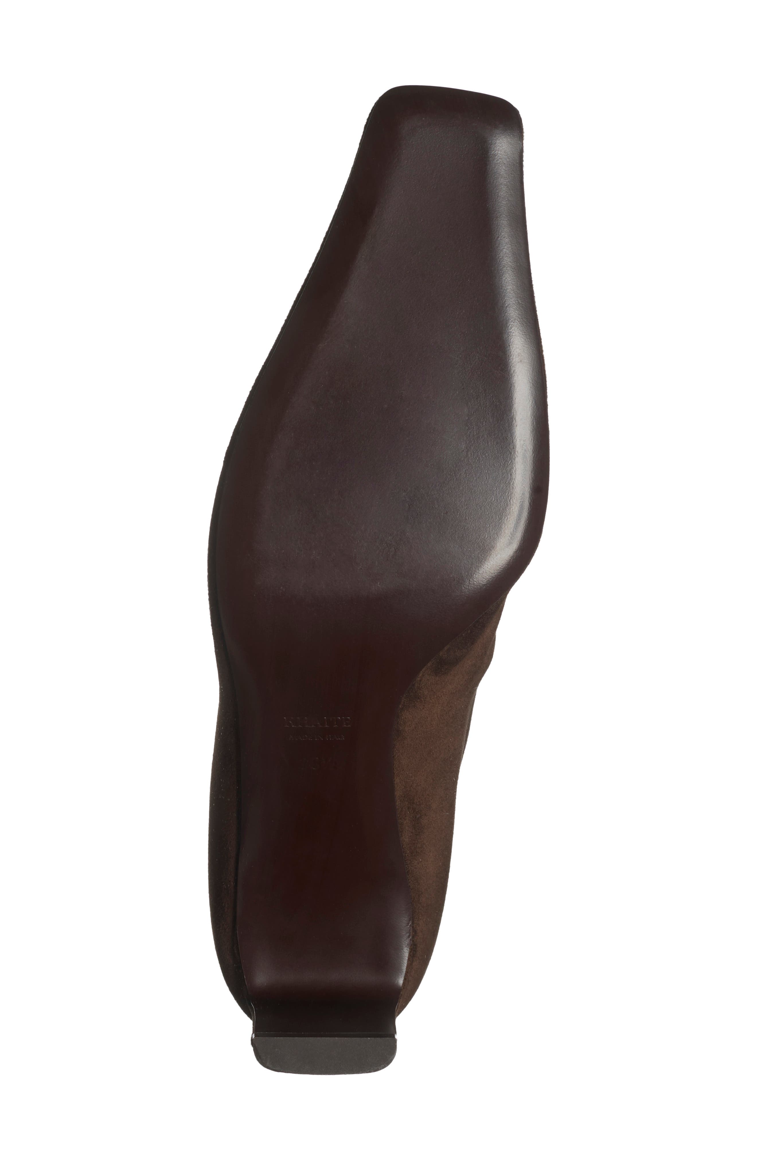 Ona Suede Bootie, Alternate, color, EBANO
