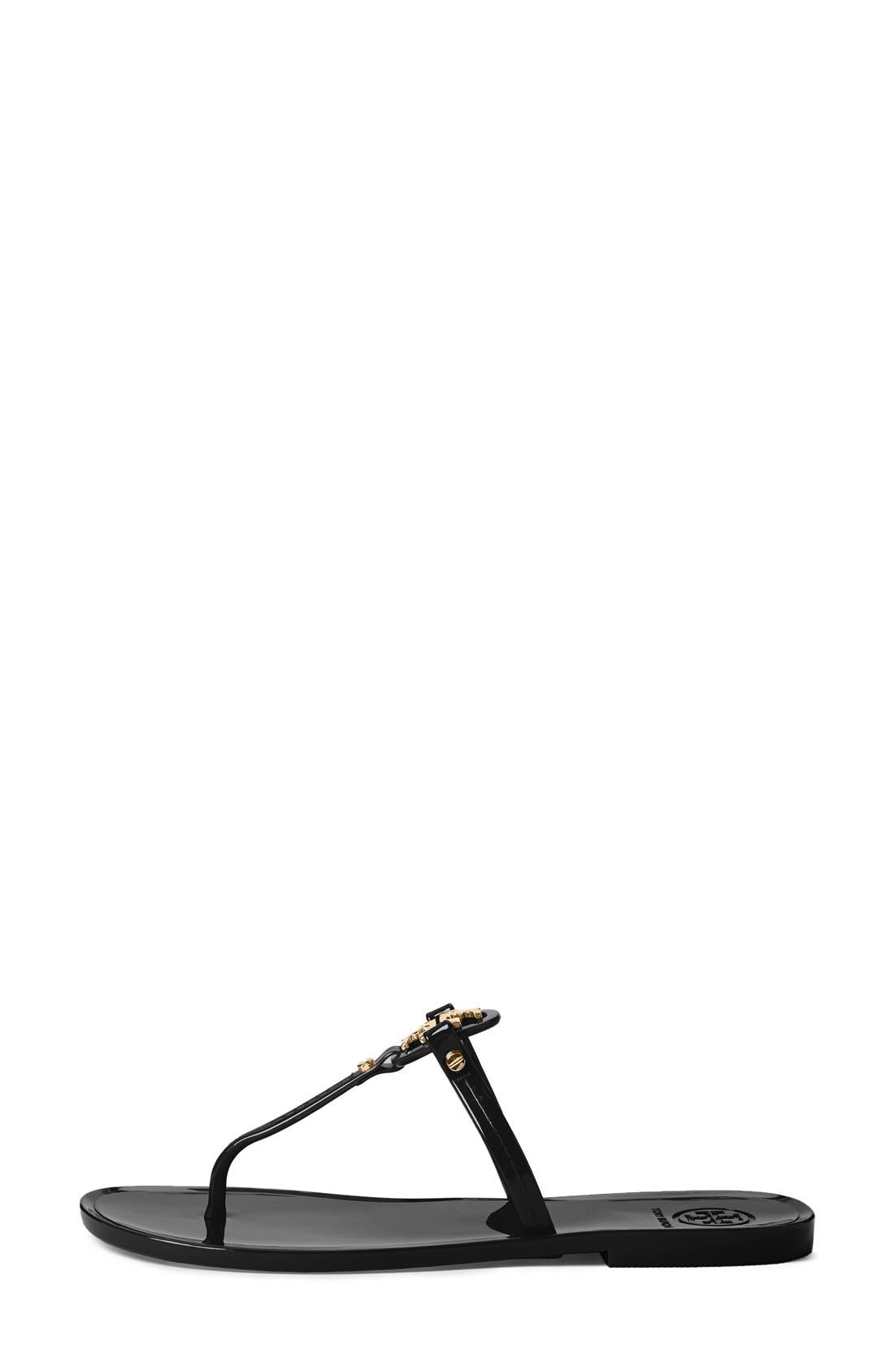 Tory Burch 'Mini Miller' Jelly Flip Flop, Alternate, color, 