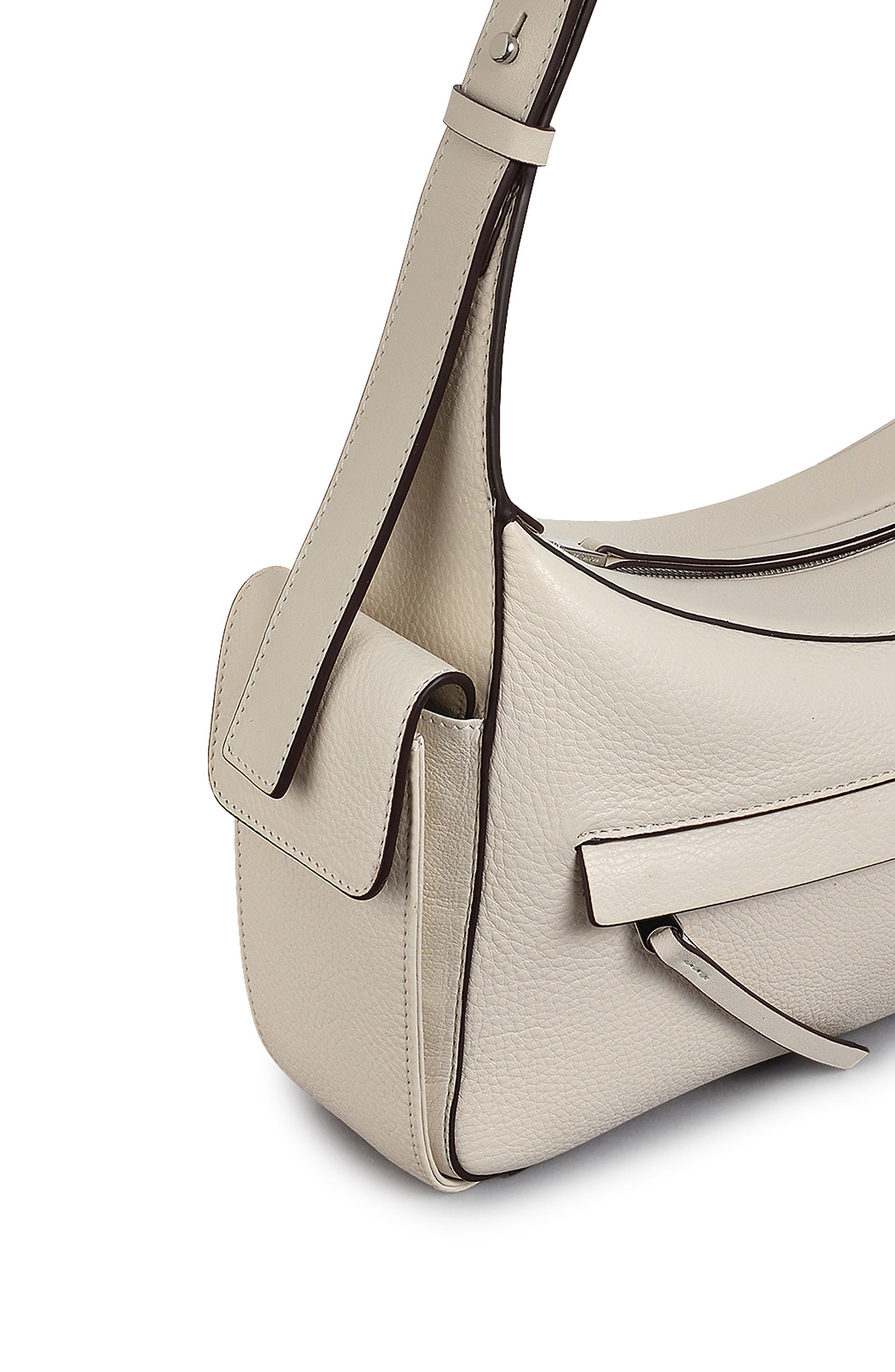 Radley The Fitzrovia Small Ziptop Shoulder Bag, Alternate, color, Chalk