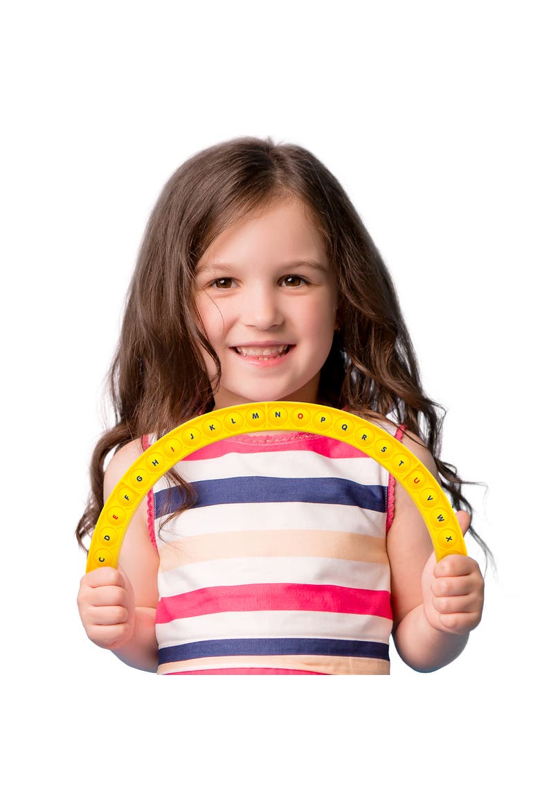 Alphabet Arc Bubble Board, Alternate, color, Multicolored