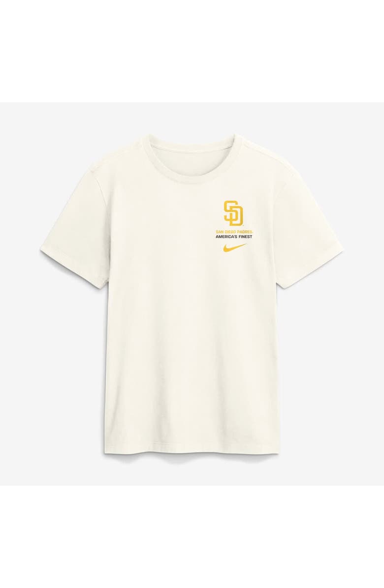 Nike Men's Nike Cream San Diego Padres Primetime 2-Hit T-Shirt, Alternate, color, Cream