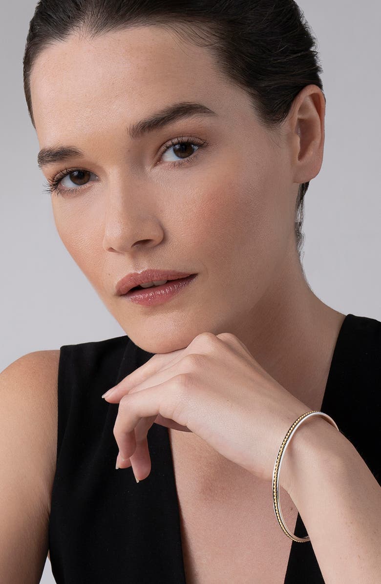 LAGOS 'Enso' Caviar Bangle, Alternate, color, 