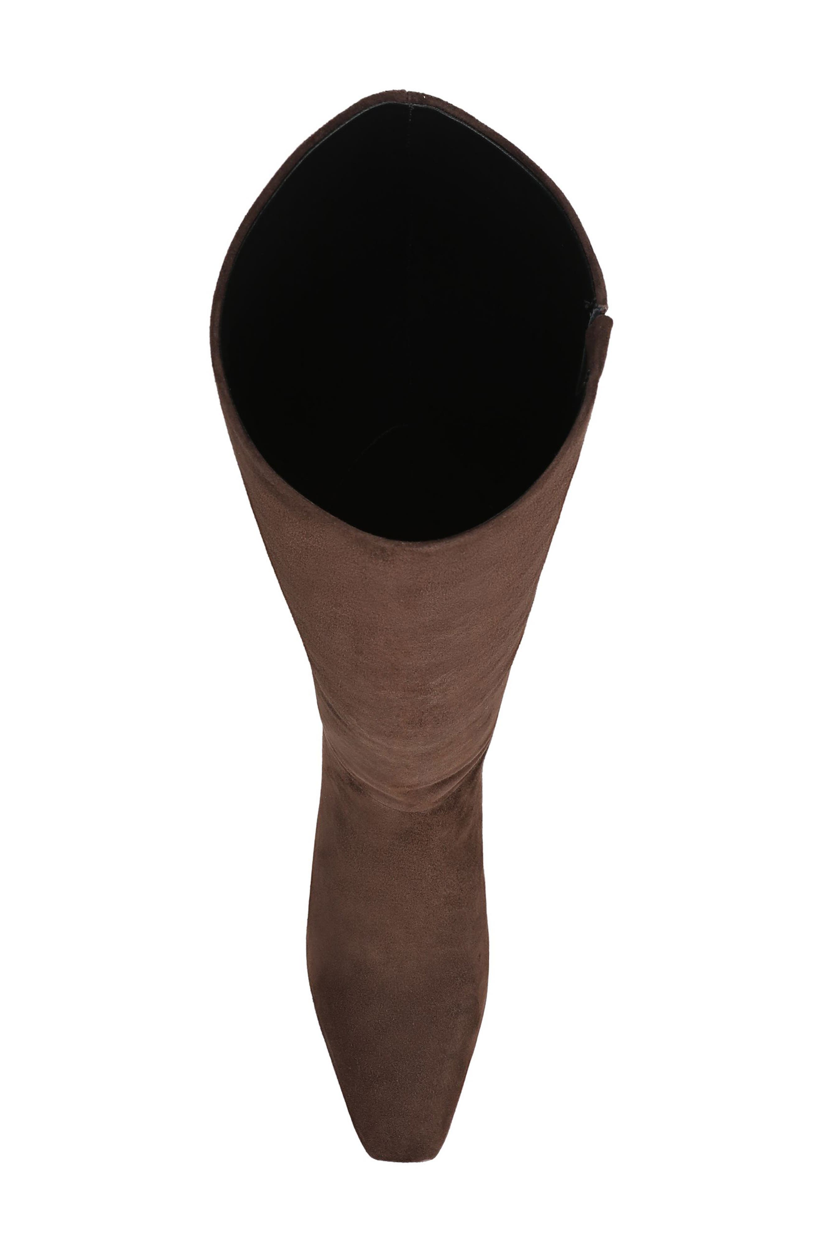 Vince Harlan Knee High Boot, Alternate, color, Cacao Brown Suede