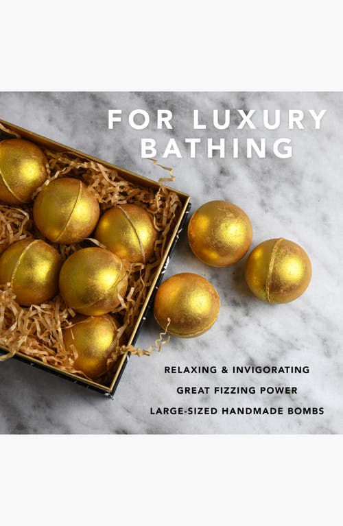 Lovery 24k Gold Bath Bombs Christmas Treats In 25pc