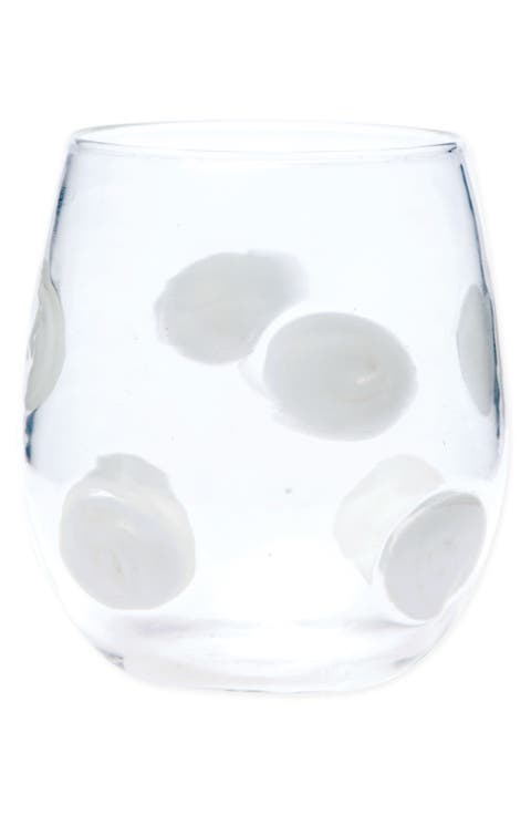 Drop Stemless Wine Glass