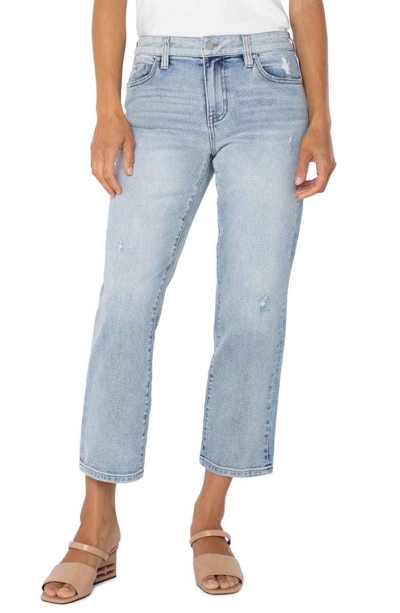 Liverpool Los Angeles Liv Crop Non-Skinny Skinny Jeans, Main, color, 